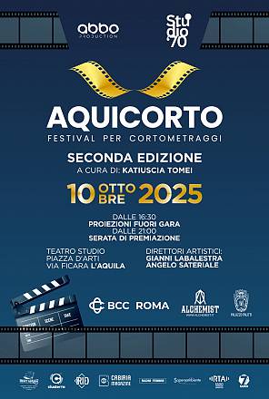 Torna a l'aquila la seconda edizione di aquicorto festival per cortometraggi